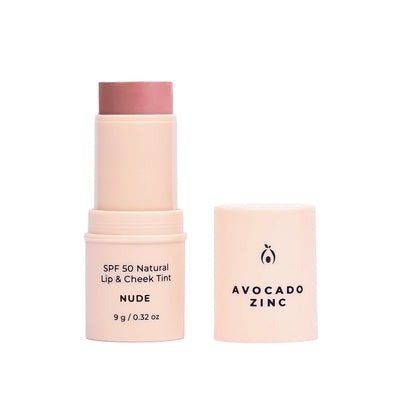 Buy Avocado Zinc SPF 50 Natural Lip & Cheek Tint 9g at One Fine Secret Clean Beauty.