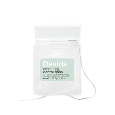 Buy Davids Expanding Dental Floss Mint w/ Nano-hydroxyapatite at One Fine Secret. Official Stockist in Melbourne, Australia.