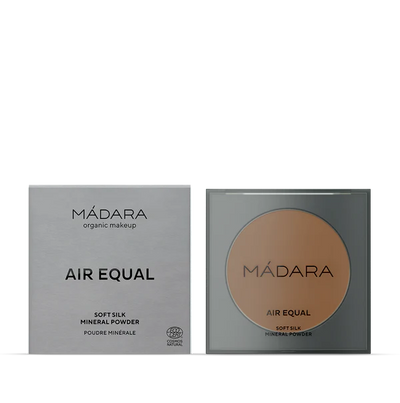 Buy Madara Air Equal Soft Silk Mineral Powder in Beige colour at One Fine Secret. Natural & Organic Makeup Powder. Clean Beauty Store in Melbourne, Australia.