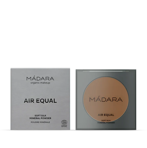 Buy Madara Air Equal Soft Silk Mineral Powder in Beige colour at One Fine Secret. Natural & Organic Makeup Powder. Clean Beauty Store in Melbourne, Australia.