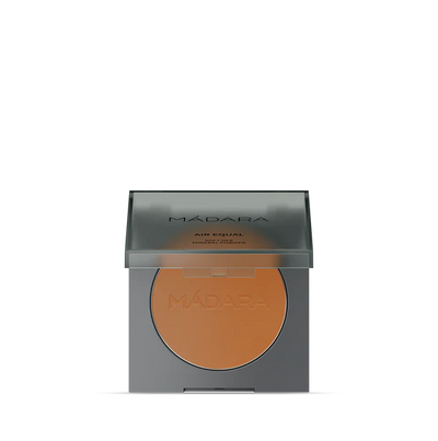 Buy Madara Air Equal Soft Silk Mineral Powder in Deep dark colour at One Fine Secret. Natural & Organic Makeup Powder. Clean Beauty Store in Melbourne, Australia.