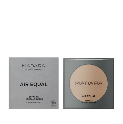 Buy Madara Air Equal Soft Silk Mineral Powder in Fair colour at One Fine Secret. Natural & Organic Makeup Powder. Clean Beauty Store in Melbourne, Australia.