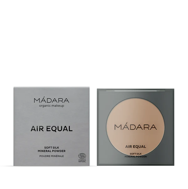 Buy Madara Air Equal Soft Silk Mineral Powder in Fair colour at One Fine Secret. Natural & Organic Makeup Powder. Clean Beauty Store in Melbourne, Australia.