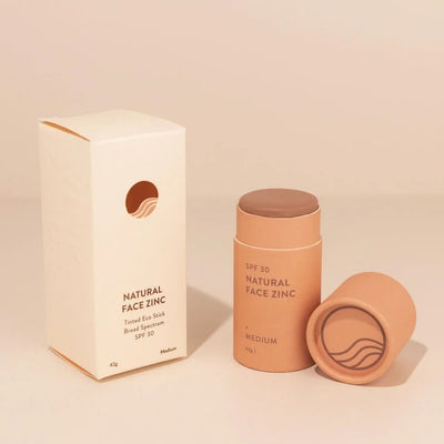 Buy Winki Zinc Natural Face Zinc SPF 30 Tinted Eco Stick. 3 Shade Colours available at One Fine Secret. Official Stockist. Clean Beauty Melbourne.