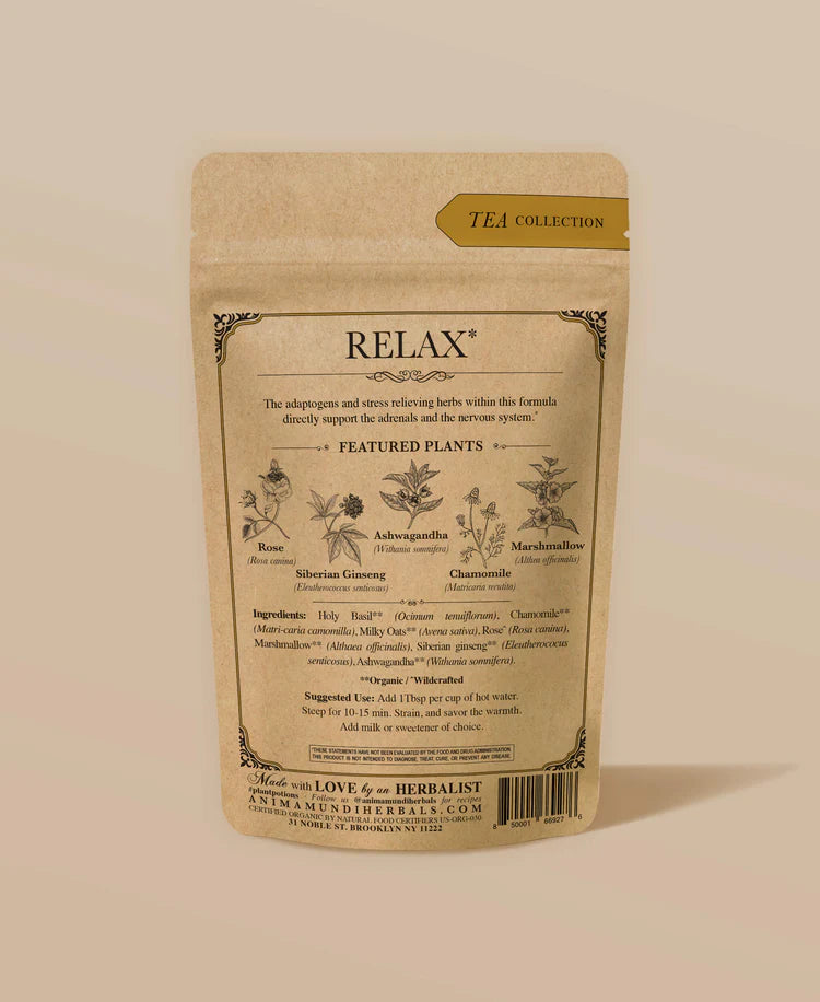 Anima Mundi Herbal Tea. Buy Anima Mundi Calm Relax & Restore Tea at One Fine Secret. Official Australian Stockist. Clean Beauty Melbourne.