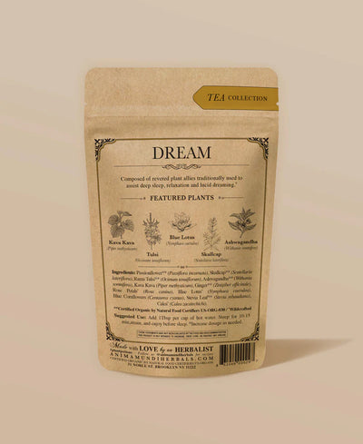 Anima Mundi Herbal Tea. Buy Anima Mundi Dream Sleep Aid & Third Eye Tonic Tea at One Fine Secret. Official Australian Stockist. Clean Beauty Melbourne.