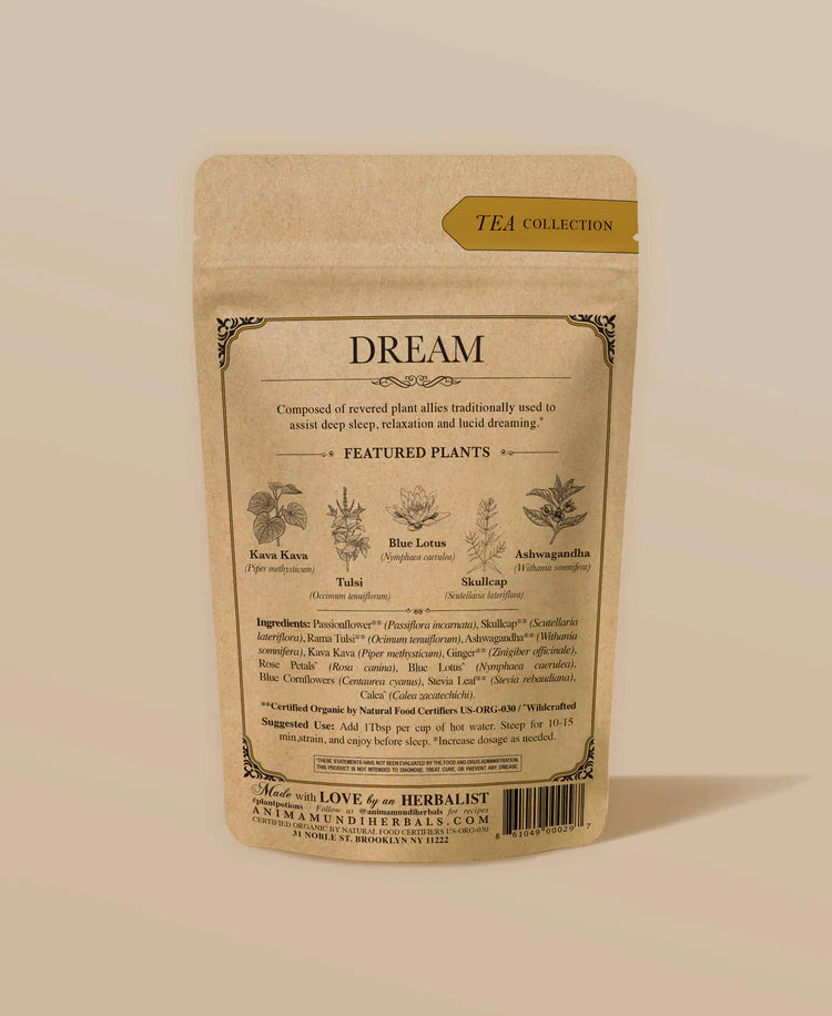 Anima Mundi Herbal Tea. Buy Anima Mundi Dream Sleep Aid & Third Eye Tonic Tea at One Fine Secret. Official Australian Stockist. Clean Beauty Melbourne.