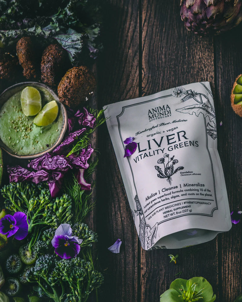 Anima Mundi Herbal Supplement. Buy Anima Mundi Liver Vitality Greens 227g at One Fine Secret. Official Australian Stockist in Melbourne.