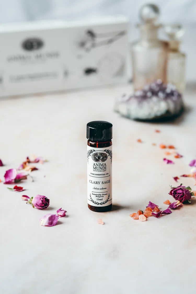 Buy Anima Mundi Pure Essential Oil 15ml - Clary Sage at One Fine Secret. Official Australian Stockist. Natural & Organic Skincare Clean Beauty Store in Melbourne.