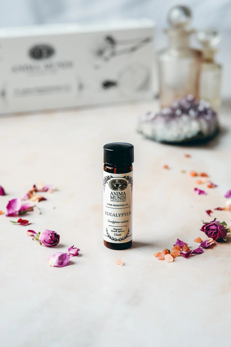 Buy Anima Mundi Pure Essential Oil 15ml - Eucalyptus at One Fine Secret. Official Australian Stockist. Natural & Organic Skincare Clean Beauty Store in Melbourne.