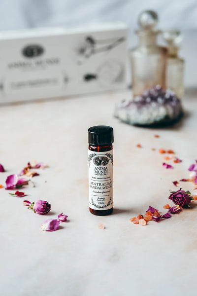 Buy Anima Mundi Pure Essential Oil 15ml - Australian Sandalwood at One Fine Secret. Official Australian Stockist. Clean Beauty Melbourne.