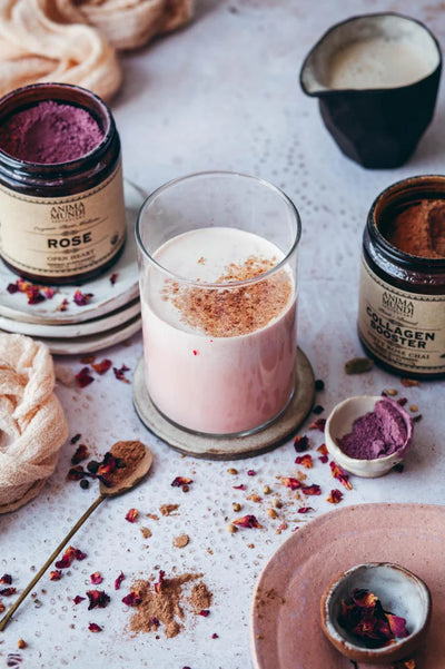 Anima Mundi Apothecary Herbal Supplement. Buy Anima Mundi Rose Open Heart (Love + Serenity) Powder at One Fine Secret. Official Australian Stockist. Clean Beauty Melbourne