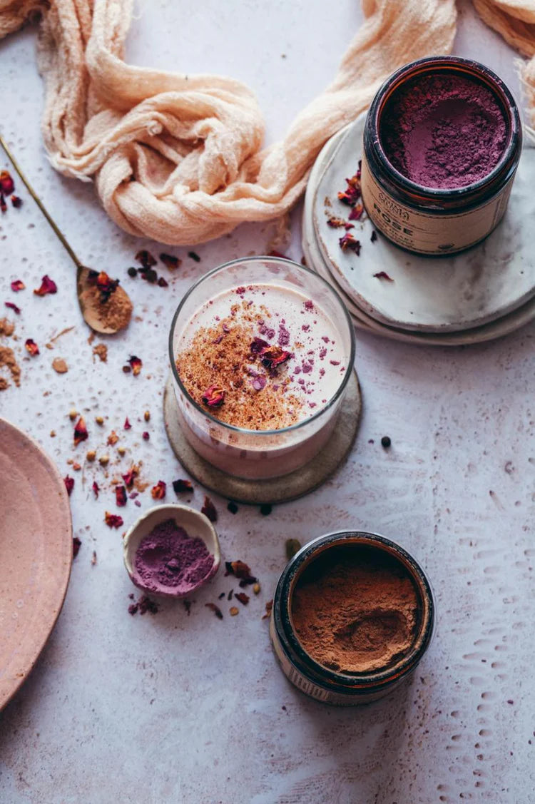 Anima Mundi Apothecary Herbal Supplement. Buy Anima Mundi Rose Open Heart (Love + Serenity) Powder at One Fine Secret. Official Australian Stockist. Clean Beauty Melbourne