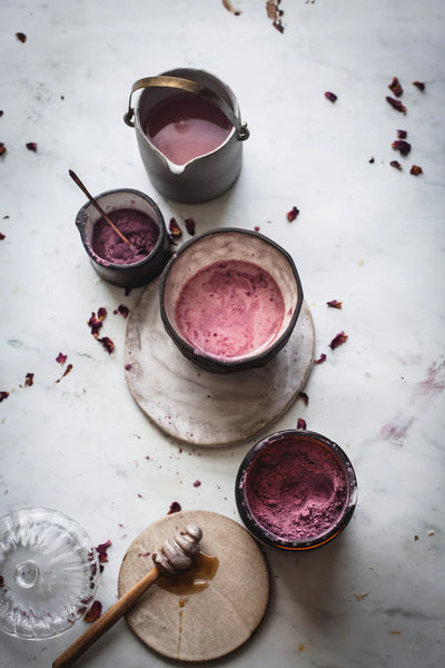 Anima Mundi Apothecary Herbal Supplement. Buy Anima Mundi Rose Open Heart (Love + Serenity) Powder at One Fine Secret. Official Australian Stockist. Clean Beauty Melbourne