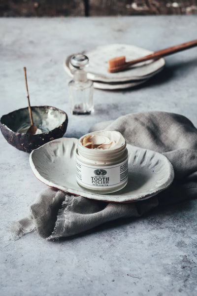 Buy Anima Mundi Tooth Polish Toothpaste (Fluoride Free) 71g at One Fine Secret. Official Australian Stockist. Natural & Organic Oral Care Clean Beauty Store in Melbourne.