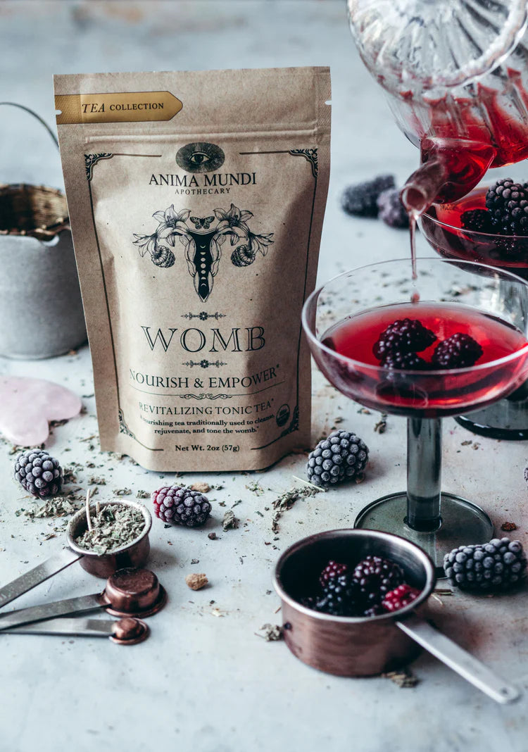 Anima Mundi Herbal Tea. Buy Anima Mundi Womb Nourish & Empower Tea at One Fine Secret. Official Australian Stockist. Clean Beauty Melbourne.