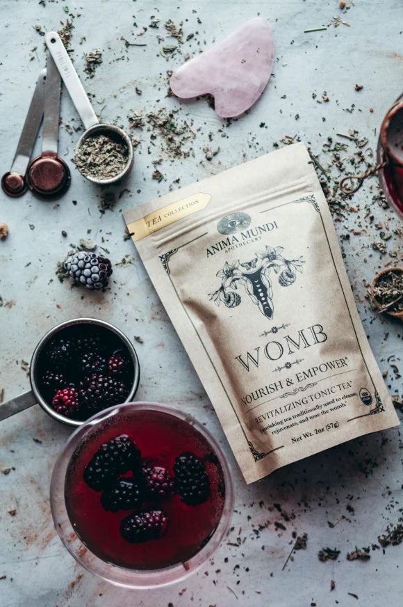 Anima Mundi Herbal Tea. Buy Anima Mundi Womb Nourish & Empower Tea at One Fine Secret. Official Australian Stockist. Clean Beauty Melbourne.