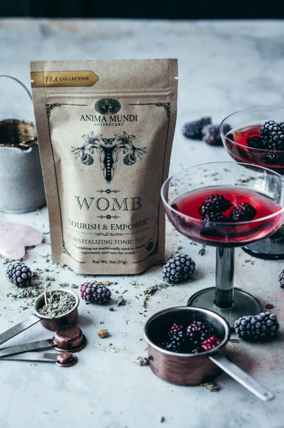 Anima Mundi Herbal Tea. Buy Anima Mundi Womb Nourish & Empower Tea at One Fine Secret. Official Australian Stockist. Clean Beauty Melbourne.