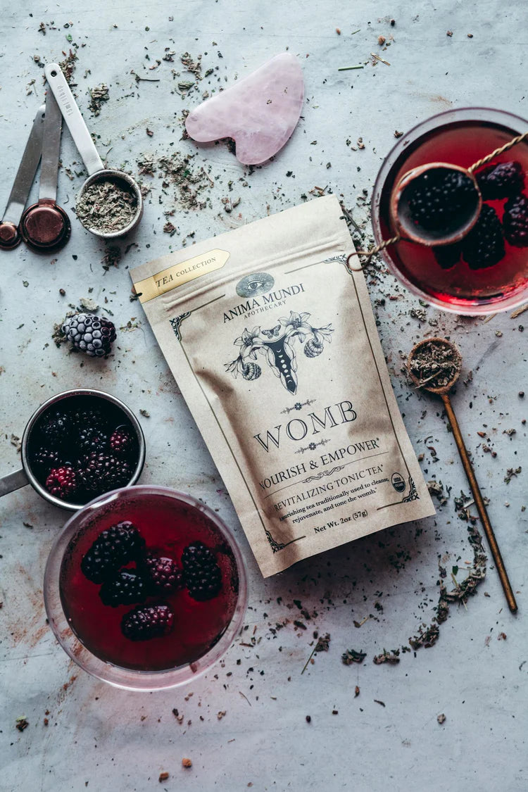 Anima Mundi Herbal Tea. Buy Anima Mundi Womb Nourish & Empower Tea at One Fine Secret. Official Australian Stockist. Clean Beauty Melbourne.