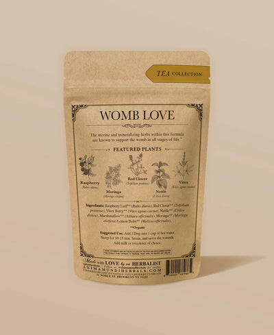 Anima Mundi Herbal Tea. Buy Anima Mundi Womb Nourish & Empower Tea at One Fine Secret. Official Australian Stockist. Clean Beauty Melbourne.