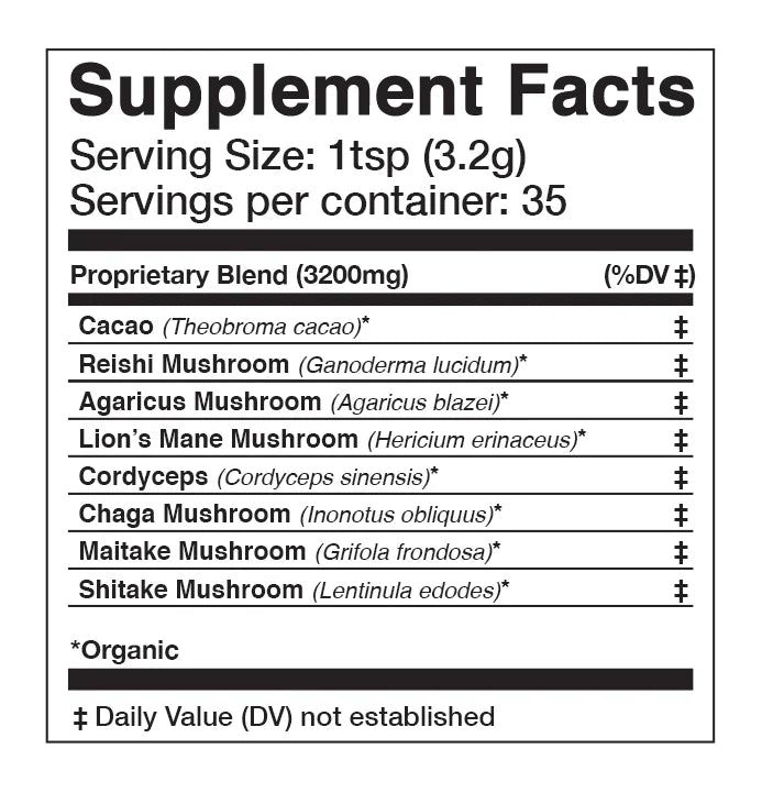 Buy Anima Mundi	Adaptogenic Resilience 7 Medicinal Mushrooms + Cacao Powder 113g at One Fine Secret. Official Australian Stockist. Melbourne&