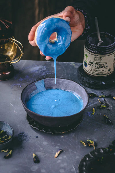 Anima Mundi Apothecary Herbal Supplement. Buy Anima Mundi Butterfly Pea Flower Blue Healer Powder 128g at One Fine Secret. Official Australian Stockist. Clean Beauty Melbourne.