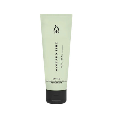 Buy Avocado Zinc SPF 50 Natural Physical Sunscreen 100ml at One Fine Secret Clean Beauty.