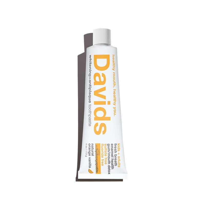 Buy Davids Kids + Adults Whitening+Antiplaque nano-Hydroxyapatite Toothpaste 113g at One Fine Secret. Official Australian Stockist. Clean Beauty Melbourne.