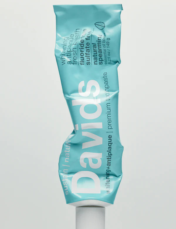 Buy Davids Premium Toothpaste 149g - Spearmint at One Fine Secret. Official Australian Stockist in Melbourne.