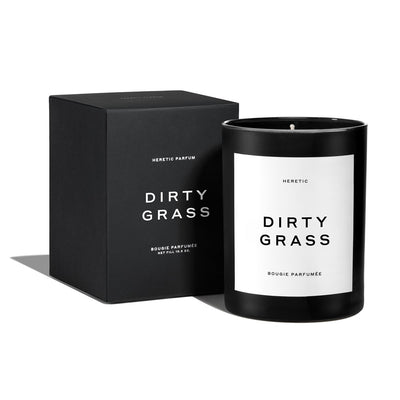 Buy Heretic Parfum Dirty Grass Candle 300g at One Fine Secret. Official Australian Stockist. Natural & Organic Perfume Clean Beauty Store in Melbourne.