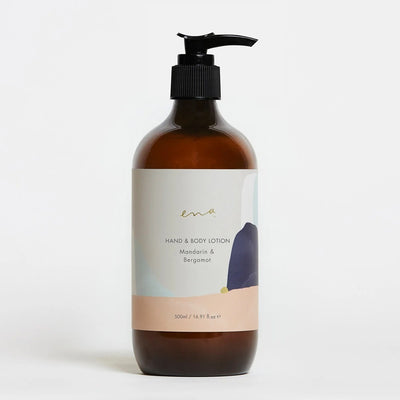 Buy Ena Hand & Body Lotion - Mandarin & Bergamot at One Fine Secret Clean Beauty.