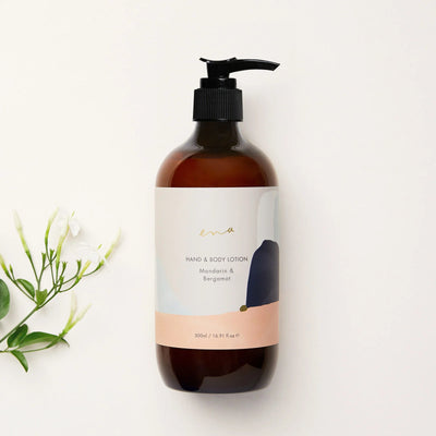 Buy Ena Hand & Body Lotion - Mandarin & Bergamot at One Fine Secret Clean Beauty.