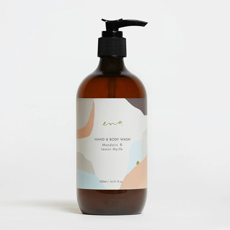 Buy Ena Hand & Body Wash - Mandarin & Lemon Myrtle 500ml at One Fine Secret Clean Beauty.