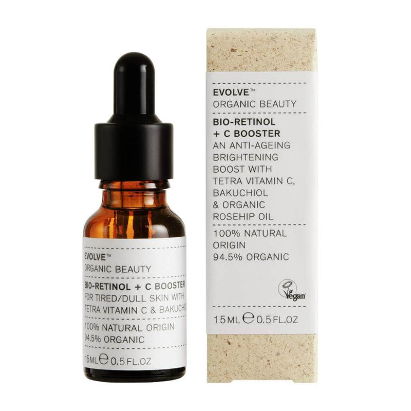 Buy Evolve Organic Beauty Bio-Retinol + C Booster 15ml at One Fine Secret. Official Australian Stockist.