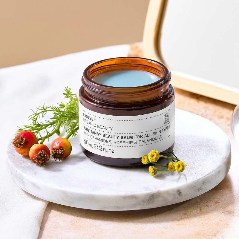 Buy Evolve Organic Beauty Blue Tansy Beauty Balm 60ml at One Fine Secret. Official Australian Stockist.