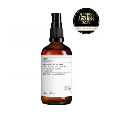 Buy Evolve Organic Beauty Liquid Radiance Glycolic Toner 100ml at One Fine Secret. Official Australian Stockist.