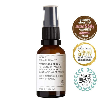 Buy Evolve Organic Beauty Peptide 360 Serum at One Fine Secret. Official Australian Stockist.