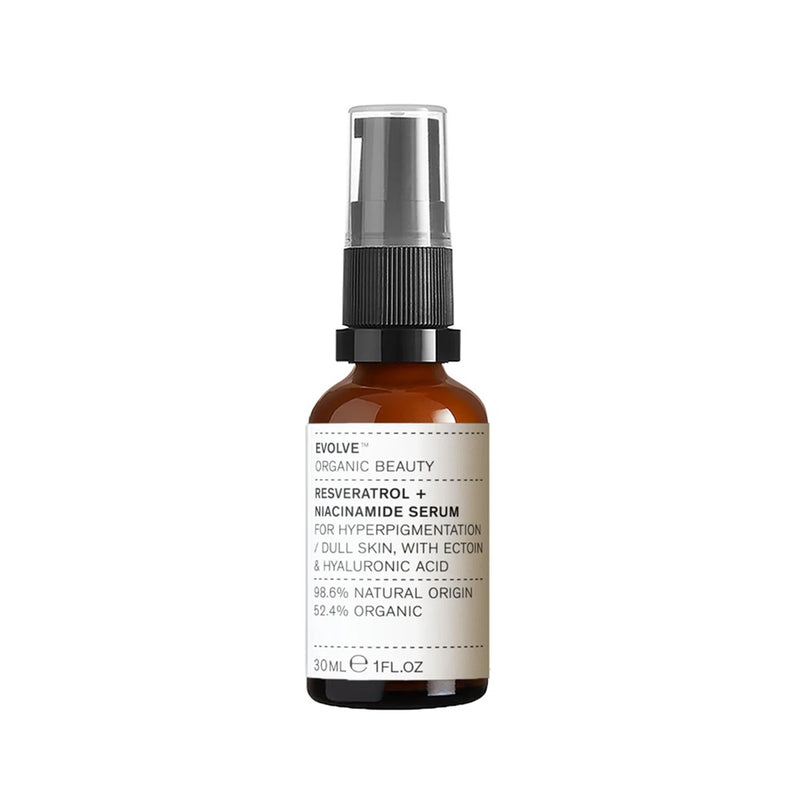 Buy Evolve Organic Beauty Resveratrol + Niacinamide Serum at One Fine Secret. Official Australian Stockist.