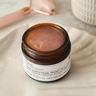 Buy Evolve Organic Beauty Rose Quartz Facial Polish 60ml at One Fine Secret. Official Australian Stockist.