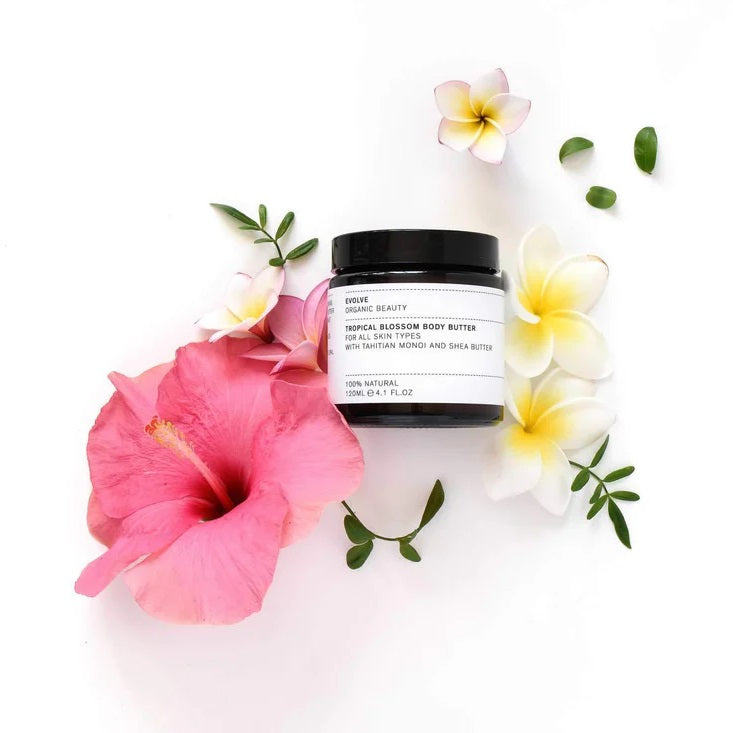 Buy Evolve Organic Beauty Tropical Blossom Body Butter 120ml at One Fine Secret. Official Australian Stockist.