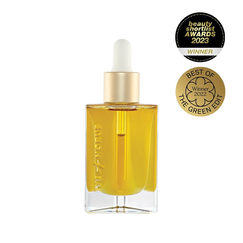 Award Winning Oil Based Serum. Buy Eye of Horus Seven Seed Sacred Oil at One Fine Secret. Natural & Organic Skincare Clean Beauty Store in Melbourne.