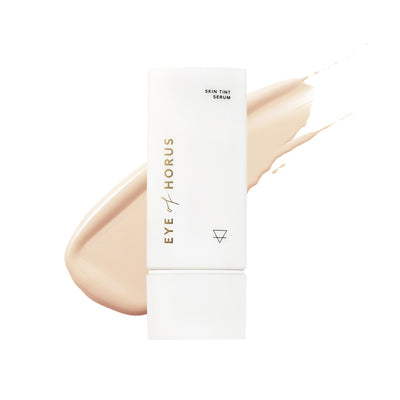 Award Winning Natural Face Makeup Foundation. Buy Eye of Horus Skin Tint Serum Foundation in Lightest shade now at One Fine Secret. Clean Beauty Melbourne.