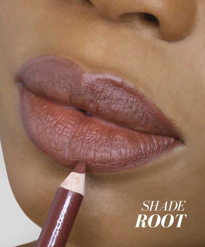 Buy Fitglow Beauty Vegan Lip Liner in Root colour at One Fine Secret. Natural & Organic Lip Pencil. Clean Beauty Store in Melbourne, Australia.