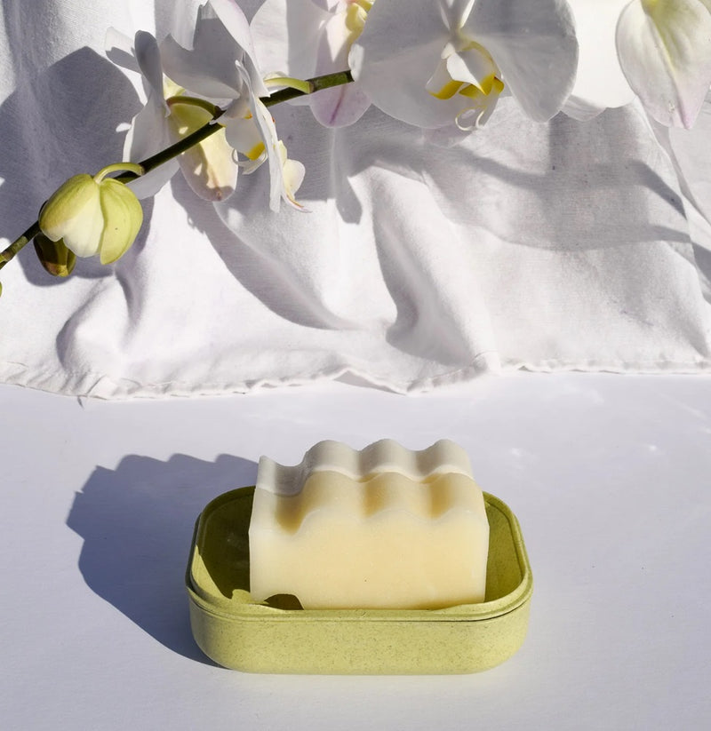 Buy Flora Flora Co. Biodegradable Soap Case in Kiwi colour at One Fine Secret. Official Stockist. Clean Beauty Store in Melbourne, Australia.