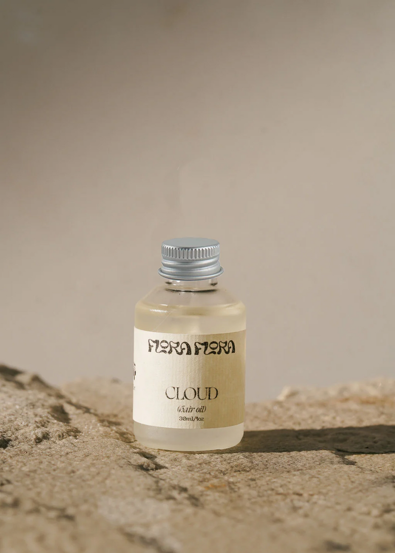 Buy Flora Flora Co. Cloud Hair Oil in Late Summer scent at One Fine Secret. Official Stockist. Natural & Organic Clean Beauty Store in Melbourne, Australia.