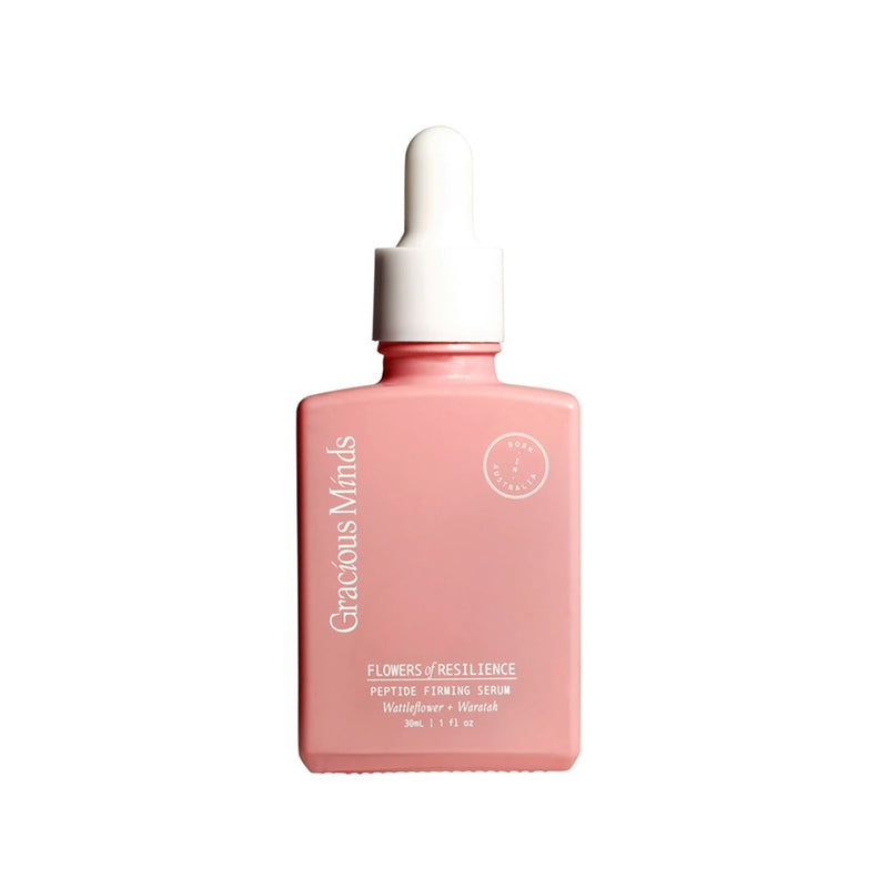 Buy Gracious Minds Flowers of Resilience Peptide Firming Serum at One Fine Secret Clean Beauty.