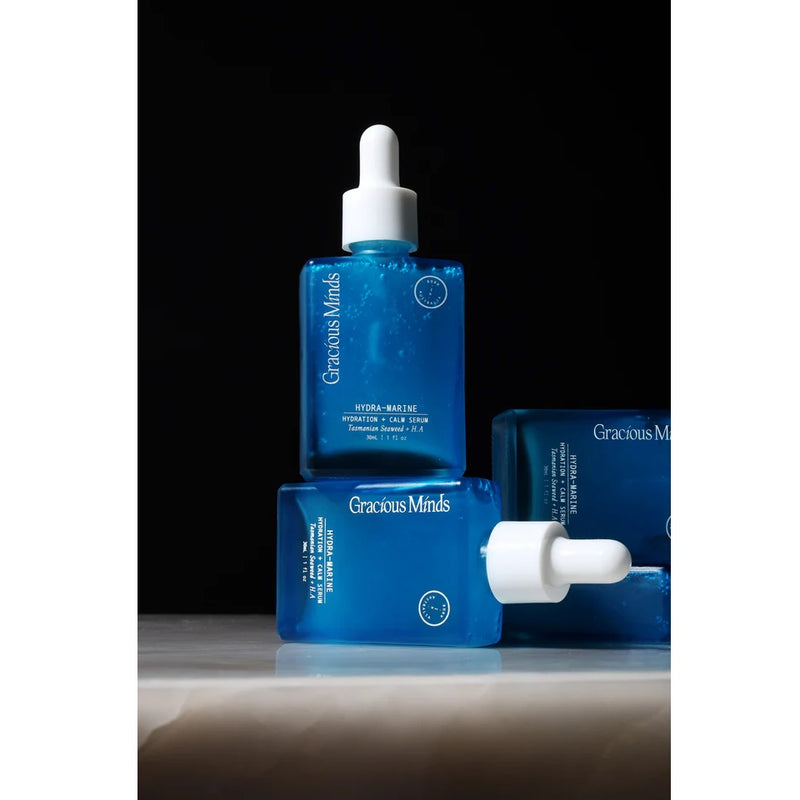 Buy Gracious Minds Hydra-Marine Hydration + Calm Serum at One Fine Secret Clean Beauty.