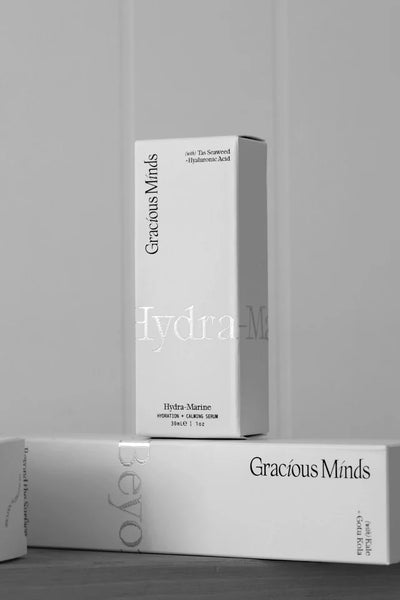 Buy Gracious Minds Hydra-Marine Hydration + Calm Serum at One Fine Secret Clean Beauty.