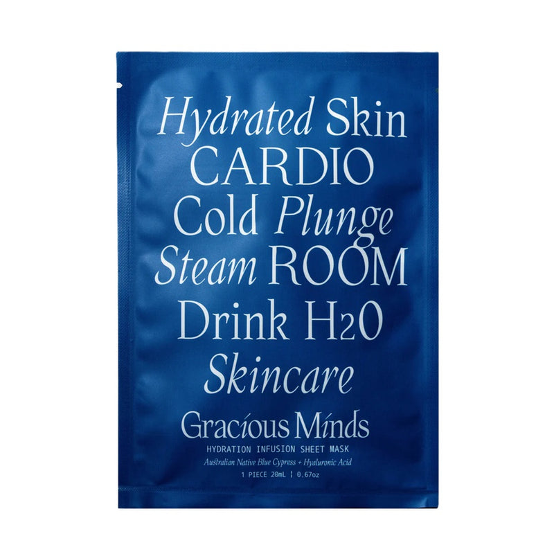 Buy Gracious Minds Hydration Infusion Sheet Mask at One Fine Secret.