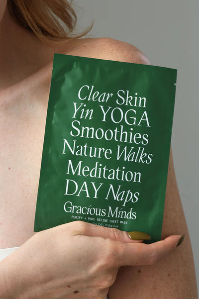 Buy Gracious Minds Purify + Pore Refine Sheet Mask at One Fine Secret.